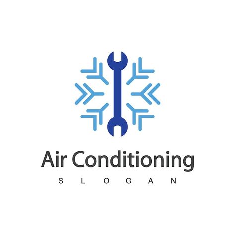 Aircondition Logo Design, Air Conditioning Logo Design, Air Conditioner Logo Design, Air Conditioner Logo, Hvac Logo, Air Conditioning Logo, Air Conditioner Design, Ar Logo, Hvac Business