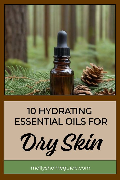 Discover the top 10 essential oils for dry skin to keep your skin hydrated and smooth. Whether you're looking for a DIY face serum or body oil recipe, these essential oils are perfect for combating dry, cracked skin during the winter months. Find the best moisturizer or hand cream for dry skin and enhance your skincare routine with diffuser blends tailored for dry skin. Combat itchy skin and aging signs with these natural remedies and say goodbye to dryness. Diy Dry Skin Moisturizer, Diy Serum For Dry Skin, Essential Oils For Dry Skin, Face Oil For Dry Skin, Diy Face Serum, Oils For Dry Skin, Body Oil Recipe, Carrot Seed Essential Oil, Diy Moisturizer