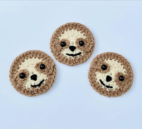 These gorgeous little sloths are now available, I love these little faces. Now available in my shops, don’t forget I’m also available on eBay too! #babycrochetbyjules @babycrochetbyjules #baby #crochet #crochetsloth #sloth #slothlove #applique #crochetappliques #crochetapplique #crochetblanket #crochetersofinstagram #crochetlove #embellishments #motif #patch Black Mushroom, Crochet Sloth, Sewing Crochet, Embroidery Wedding, Camera Angles, Cute Sloth, Baby Colors, Crochet Applique, Scrapbooking Diy