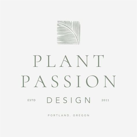 Landscaping Logo, Logo Garden, Planner Logo, Nature Logo Design, Landscape Designer, Garden Designer, Custom Website Design, Designer Logo, Branding Website Design