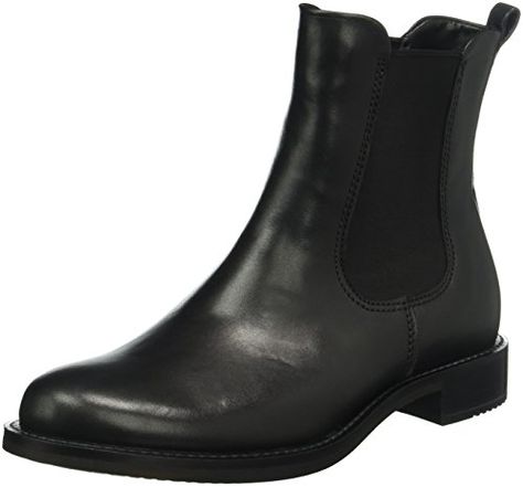 ECCO Womens Womens Shape 25 Ankle Chelsea Boot Black 39 EU885 M US * Click image for more details.(This is an Amazon affiliate link) Chelsea Leather Boots, Ecco Boots, Black Winter Boots, Chelsea Boots Women, Ecco Shoes, Leather Socks, Black Chelsea Boots, Comfortable Boots, Leather Boots Women