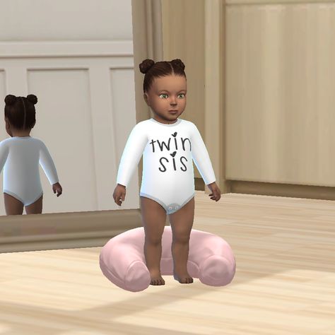 Sims 4 Cc Twins Clothes, Twin Cc Sims 4, Ts4 Infant Cc, Infants Cc, Infant Cc, Twin Onesies, Ts4 Mods, Sims Baby, Code Roblox