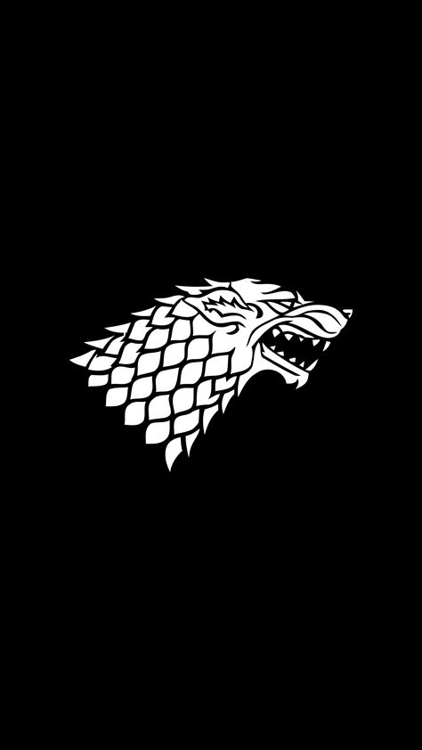 House Stark Logo, Got Wallpaper, House Stark Sigil, Lord Commander, Got Stark, Game House, Game Of Thrones Poster, Gaming Wallpaper, Small Minds