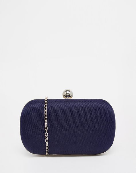 Navy Clutch, Chanel No 5, Chi Chi London, Box Clutch, Wedding Bag, Wedding Outfits, Midnight Navy, Chi Chi, Perfect Bag