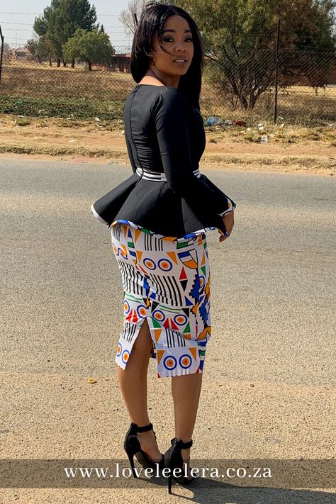 Ndebele Print Outfits, Ndebele Traditional Attire, Ndebele Print, Free State South Africa, Occasional Outfits, African Lifestyle, Ankara Designs, Traditional Styles, Free State