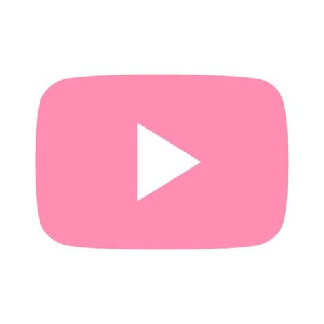 Logo Youtube Aesthetic, Youtube Pink Icon, Youtube Icon Pink, Pink Youtube Icon, Pink Macbook, Youtube Icon, Orange Icons:), App Store Icon, Iphone Wallpaper Video