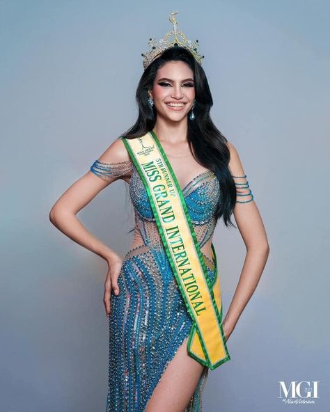 Dominican Republic – Skarxi Marte Top 10 Miss Grand International 2023 Miss Grand International, Miss Grand, Dominican Republic, North America, Top 10, The Unit