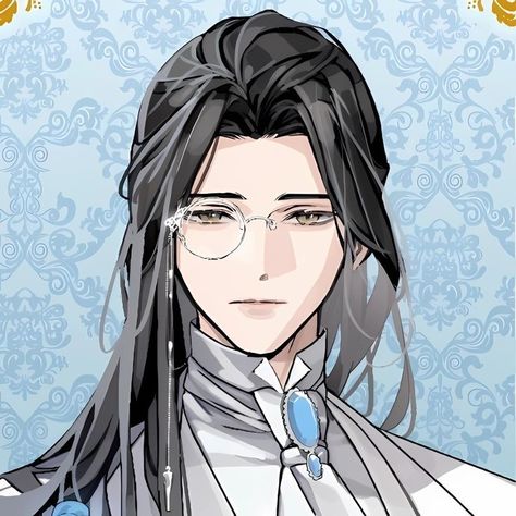 Lan Wangji Icon, Wangxian Modern, Mdzs Anime, Mdzs Icons, Mdzs Donghua, Hanguang Jun, Anime Long Hair, Anime Decor, Lan Wangji