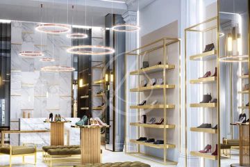 Footwear Showroom Interior, Footwear Showroom, Boutique Store Design, Retail Shop Interior Design, Shop Interior Design Ideas, Shoe Store Design, Uk Design, Interior Design London, Retail Interior Design