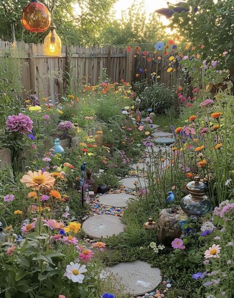 Secret Fairy Garden Ideas, Secret Fairy Garden, Texas Garden, Have Inspiration, Wildflower Garden, Garden Yard Ideas, Garden Lovers, Wedding Mood, House Goals