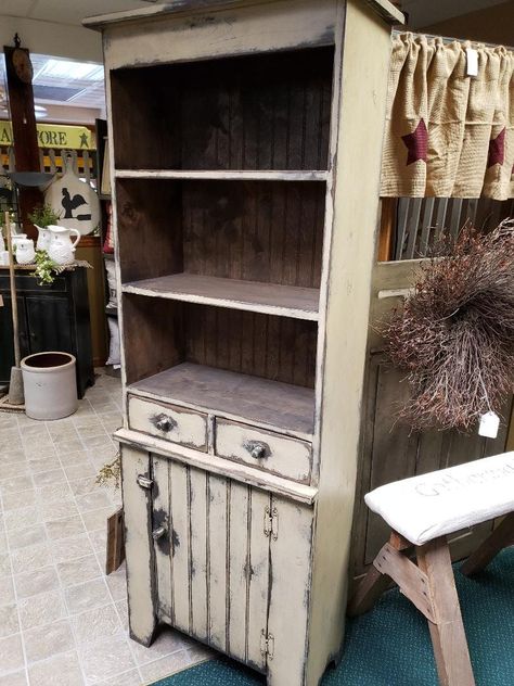 Rustic Pantry Cabinet, Hutch Farmhouse, Primitive Hutch, Rustic Hutch, Primitive Cabinet, Rustic Storage Cabinets, Rustic Pantry, Cupboard Pantry, Spice Rack Storage