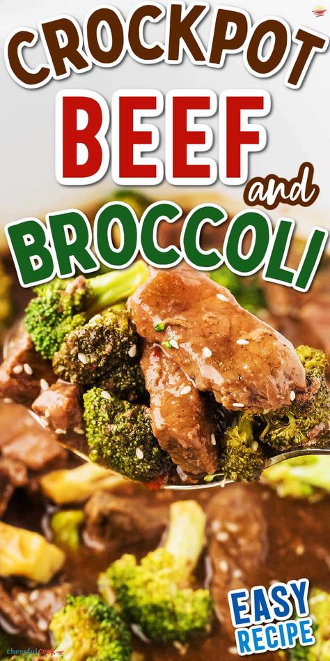 Homemade Beef And Broccoli, Broccoli And Beef, Beef And Broccoli Sauce, Easy Slow Cooker Meal, Slow Cooker Beef And Broccoli, Beef With Broccoli Recipe, Crockpot Beef And Broccoli, Healthy Beef And Broccoli, Chinese Beef And Broccoli