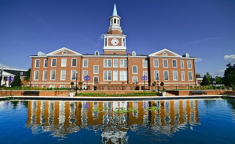 High Point University Dorm, University Freshman, Reflection Pool, Dorm Hacks, High Point University, University Dorm, Freshman Dorm, University Dorms, Reflecting Pool