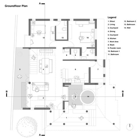 Modern Bungalow Floor Plans, Volume Architecture, House Plan Kerala, Villa Floor Plan, Architecture Tutorial, Kerala House Plans, Kerala Traditional House, Kerala Architecture, Architecture Design Competition