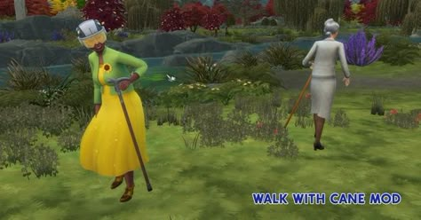 Patreon의 Walk With Cane Mod | The Sims Indo CC Creator Team Sims 4 Items, Realistic Sims, Sims4 Mod, Sims 4 Medieval, Sims 4 Cas Mods, Sims 4 Expansions, Sims 4 Download, Mods Sims 4, Walking Cane