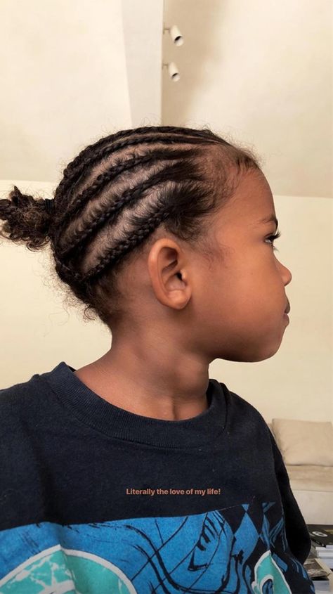 Saint And Chicago, Kim Kardashian Braids, Kardashian Braids, Chicago West, Jenner Kids, Newborn Daughter, Baby Boy Hairstyles, Braids For Boys, Saint West