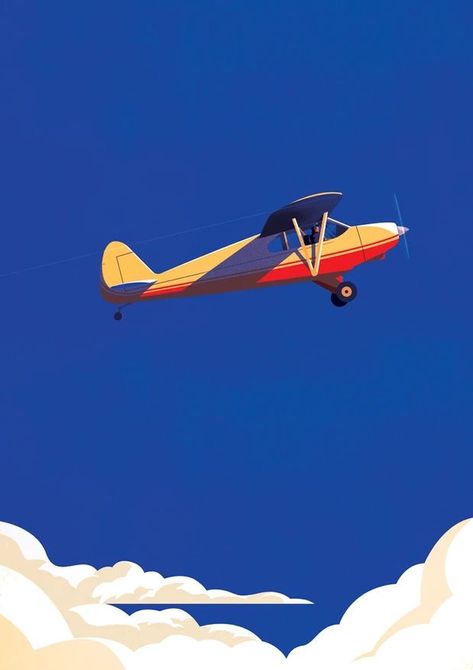 Drawing Lighting, Charlie Davis, Airplane Illustration, Fever Tree, Airplane Drawing, Art Deco Artwork, Sky Home, 그림 낙서, Tableau Pop Art