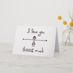 Love You This Much, Birthday Cards For Boyfriend, Birthday Cards For Mom, Cards For Boyfriend, Bday Cards, Cute Birthday Cards, Mom Cards, Dad Birthday Card, Birthday Cards For Friends