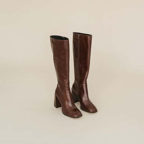 Best Boots For Women, Unique Style Aesthetic, Women Boots 2023, Woman’s Boots, Brown Leather Boots Women's, Brown Boots Women Outfit, Womens Boots For Fall, Leather Boots Aesthetic, Women’s Boots