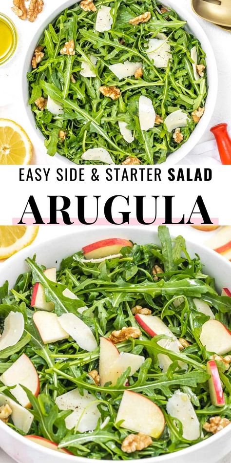 Spinach Bowl, Winter Salads, Seasonal Veggies, Artichoke Salad, Arugula Recipes, Arugula Salad Recipes, Winter Salad Recipes, School Recipes, Pesto Pasta Salad