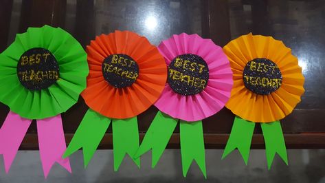 Batches For Teachers Day, Happy Teachers Day Decoration Ideas, Decoration For Teachers Day Celebration, Teachers Day Celebration Ideas, Teachers Day Decoration, Crayon Art Diy, Teachers Day Celebration, Dinosaur Activities Preschool, Iphone Wallpaper Quotes Inspirational