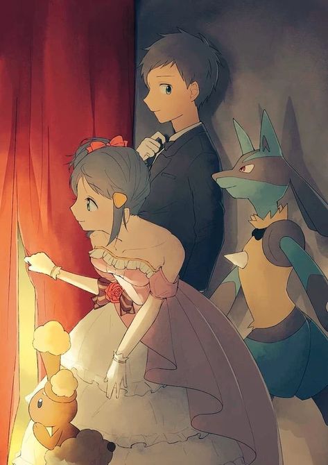 Lucas Pokemon, Pokemon Contest, Pokemon Outfits, Beautiful Pokemon, Pokémon Adventures, Pokemon Game Characters, Pokémon Diamond, Pokémon Fanart, Pokemon Y