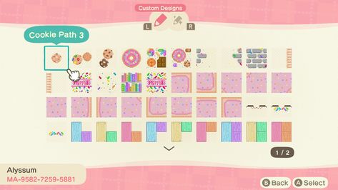 Pastel City, Rainbow Island, Acnh Patterns, Animal Crossing Memes, Acnh Designs, Acnh Codes, Animal Crossing Wild World, Path Design, Gummy Worms