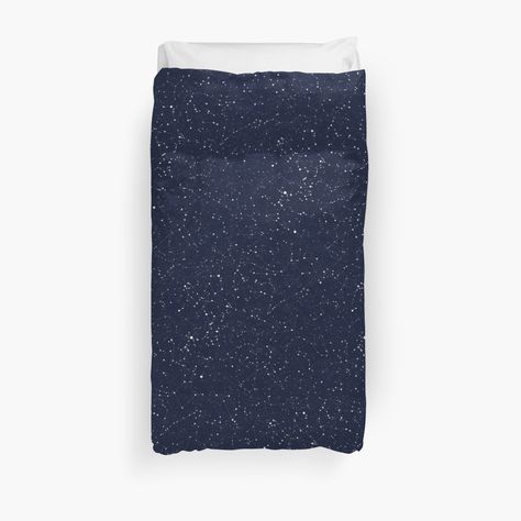 Starry Night Constellations Duvet Cover Sky At Night, Dorm Living, Star Constellations, Twinkle Star, Duvet Cover Design, Duvet Covers Twin, Twin Duvet, Dorm Bedding, Polyester Top