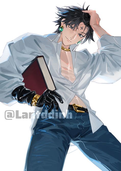 Chrollo Fanart, Lucifer Hunter X Hunter, Chrollo Lucifer, Chrollo Lucilfer, Anime Crush, Clone High, Phantom Troupe, Hunter Hunter, 2023 Ready To Wear