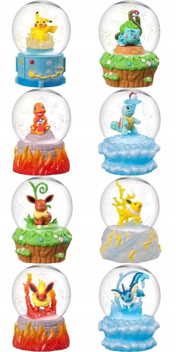 #pokemon #nintendo #snowglobe #pikachu #charmander #eevee Pokemon Nintendo, Snow Globes, Pikachu, Nintendo, Pokemon, Diy Projects, Angel, Gifts, Home Decor