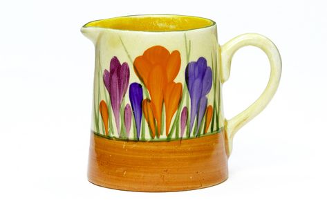 Susie Cooper, Art Deco Paintings, Hornsea Pottery, Clarice Cliff, Bold Art, English Design, Mccoy Pottery, Modern Art Deco, Milk Jug