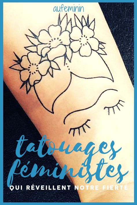 Quel tatouage pour afficher ma fierté d'être femme ? /// #aufeminin #tatouage #tatouer #féministe #fridakahlo #tatouagefemme Feminist Tattoo, Tatoo Inspiration, Lego Party, Hand Tattoo, Tattoo Model, Make Your Mark, Deathly Hallows Tattoo, Henna Tattoo, Tattoos And Piercings