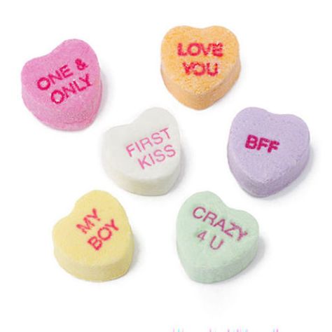 Brach's Tiny Conversation Hearts Candy You really can't beat the classics, and these cheeky conversation hearts will take you right back to elementary school nostalgia. Now you'll just have to muster up the courage to finally ask out your dreamy crush! No Valentine, Candy Drawing, Conversation Hearts Candy, Fun Valentines Day Ideas, Valentine Candy Hearts, Pastel Candy, Rainbow Food, Conversation Hearts, Candy Hearts