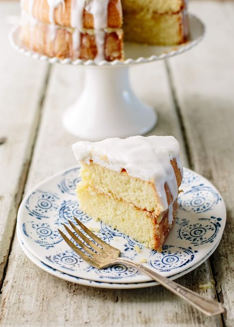 (Image credit: Kimberley Hasselbrink) This is delightful cake is one that you can make a few days ahead. It is light and very fresh tasting, which makes it perfect for a summer dinner party dessert. It also makes an unusual but not inappropriate Easter cake. More from Donal Skehan Donal Skehan’s Homecooked Kitchen Blog Donal Donal Skehan, Marshmallow Cake, Dinner Party Desserts, Cake Mug, Layer Cake Recipes, Pretty Dessert, Dessert Cake Recipes, Lemon Desserts, Easter Cakes