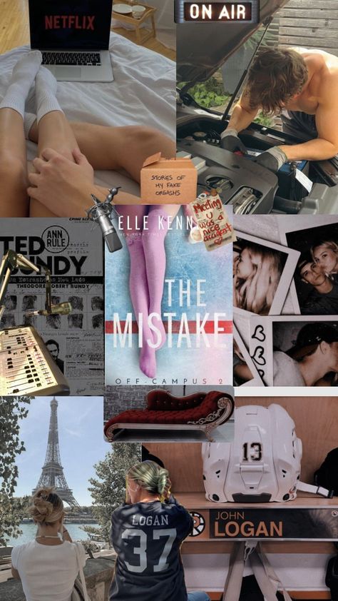 The Mistake by Elle Kennedy #themistake #themistakeellekennedy #ellekennedy #johnlogan #logan #graceivers #offcampus #booktok #books The Mistake Book, Books Romance Novels, Booktok Books, Good Romance Books, Books You Should Read, Book Haul, Book Wallpaper, The Mistake, Book People