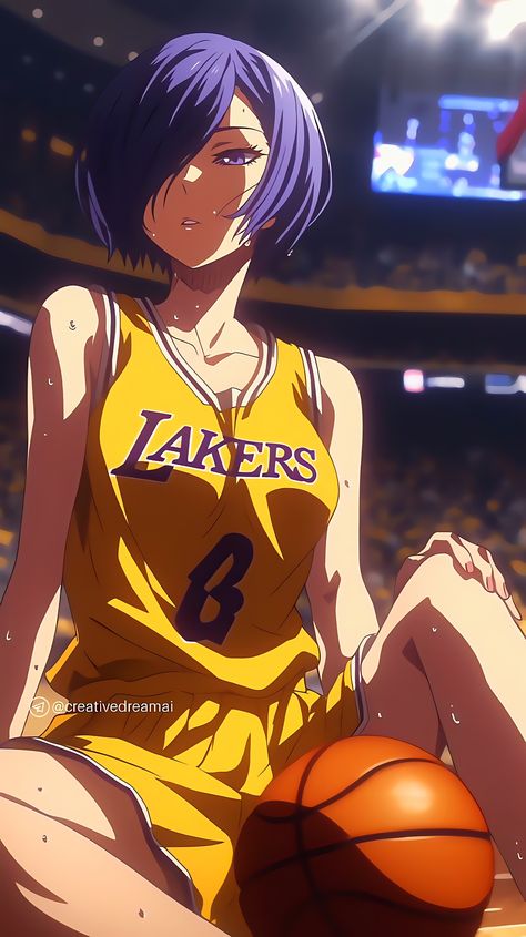 Touka Wallpaper, Basketball Anime, Touka Kirishima, Anime Black Hair, Kushina Uzumaki, Anime Girlxgirl, Sports Anime, Cool Anime Pictures, Noragami