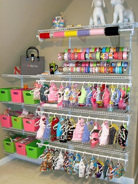 closet Dog Closet Diy, Diy Dog Closet, Pet Closet, Dog Closet, Shoe Organization Diy, Dog Bedroom, Puppy Room, Ribbon Storage, Dog Grooming Salons