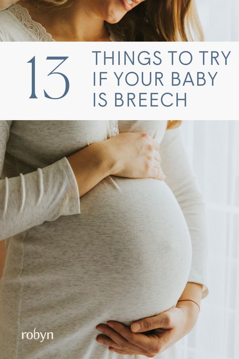 When a baby is breech it is in the breech position, meaning baby’s head is up, baby’s feet are down and has bottom first, which affects 3-4% of full term pregnancies. There are four primary types of breech positions: frank breech, complete breech, incomplete breech, and footling breech. Here's more on what you can try to get your baby into position for labor. Breech Baby Exercises, Turn A Breech Baby, Breech Baby, Breech Babies, Baby Delivery, Things To Try, New Parents, Fertility, Labor