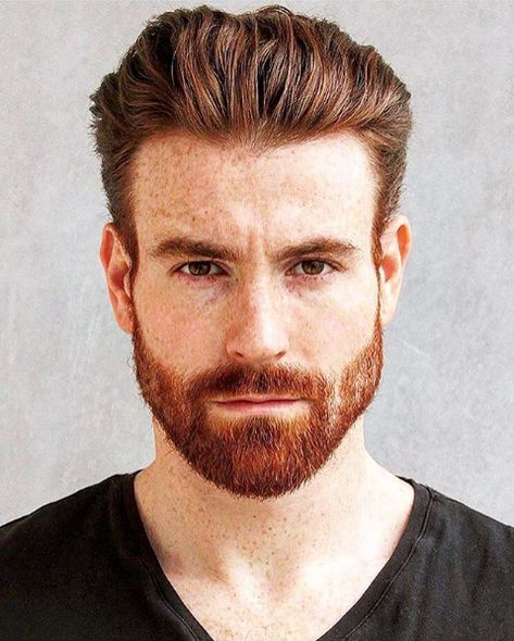 I Believe in Beards Ginger Hair Men, Red Hair Men, Redhead Men, Quiff Hairstyles, Ginger Beard, Beard Hairstyle, Ginger Men, Slicked Back Hair, Corte De Cabelo Masculino