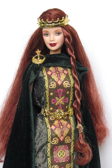 2001 Mattel Barbie - Dolls Of The World - Princess of Ireland Barbie Dolls Of The World Princess, Mattel Barbie, Barbie Dolls, Dolls