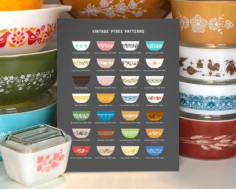 Crazy Daisy Pyrex, Daisy Pyrex, Pyrex Display, Vintage Pyrex Patterns, Pyrex Vintage Rare, Vintage Pyrex Dishes, Rare Pyrex, Pyrex Patterns, Vintage Pyrex Bowls