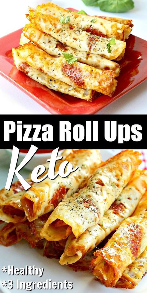 Keto Pizza Roll Ups Keto Pizza Roll Ups, Pizza Roll Ups, Pizza Roll Up, Snack Sani, Pizza Roll, Keto Pizza, Pizza Rolls, Keto Cooking, Keto Recipes Dinner