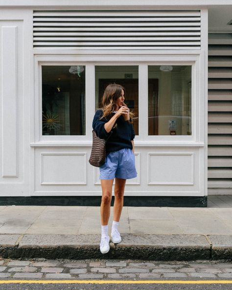 BOY SHORTS FOR SUMMER — LOVE CLOTH Superga Shoes, Column Skirt, Fresh Outfits, Outfit Formulas, Slip Skirt, Outfit Combinations, Summer Of Love, Mom Style, Boy Shorts