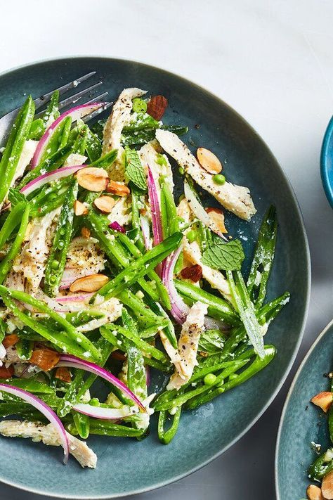 Sugar Snap Pea Salad, Sugar Snap Pea Recipe, Snap Peas Recipe, Sugar Snap Pea, Snap Pea Salad, Pea Salad Recipes, Snap Pea, Make Ahead Salads, Pea Salad