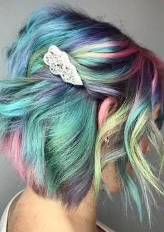 Hair Tips and Tricks for 2020 — TheRightHairstyles — Page 3 Easy Straight Hairstyles, Hair Jewels, Small Braids, Latest Short Hairstyles, Creative Hairstyles, Hair Beads, Mermaid Hair, Pretty Hair, Rainbow Hair