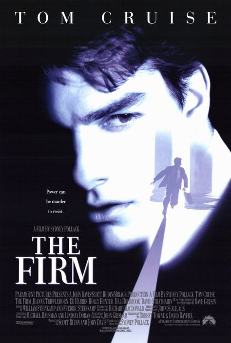 The Firm 11x17 Movie Poster (1993) Last Action Hero, Theater Posters, Tom Cruise Movies, John Grisham, Movies Worth Watching, I Love Cinema, The Firm, Movie Poster Art, Film Art