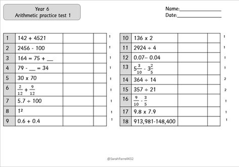 Sats Revision Year 6 Maths, Year 6 Sats Revision, Revision Materials, Year 6 Maths, Ks2 Maths, Study Stuff, Revision Guides, Math Division, Daily Math