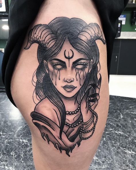 64.3k Followers, 1,259 Following, 47 Posts - See Instagram photos and videos from Stephanie (@stephanietattooer) Lady Demon Tattoo, Scary Tattoos Women, Demon Tattoo Female, Devil Tattoo For Women, Female Devil Tattoo, Female Demon Tattoo, Devil Woman Tattoo, Demon Woman Tattoo, Devil Girl Tattoo