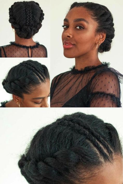 4c Updo, Dynamic Hair, Flat Twists, Cabello Afro Natural, Natural Braided Hairstyles, Twisted Hair, Protective Hair, Protective Hairstyles For Natural Hair, Gorgeous Style