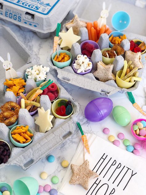 Toddler Snack Ideas for Easter. - DomestikatedLife Easter Themed Food For Kids, Toddler Easter Breakfast, Easter Lunch Kids, Easter Kid Food, Easter Toddler Food, Easter Brunch For Kids, Easter Picnic Ideas For Kids, Toddler Easter Party Ideas, Easter Toddler Party Ideas